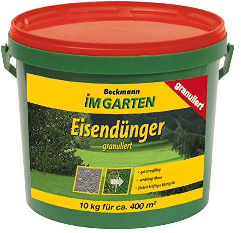 Beckmann im Garten Eisendünger 5 kg granuliert im Eimer