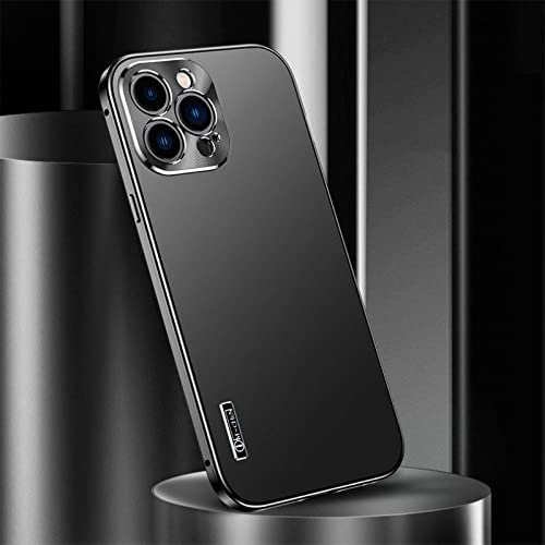 For Metal magnetic case for IPhone 14 Pro Max Camera protective shell for IPhone 13 12 11 Pro Max,Graphite,For IPhone 12 Pro Max