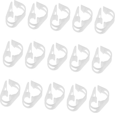 Ciieeo Colliers De Serrage En Plastique Pour Tubes 5-7 Mm, Clip De Contrôle De Débit Pour Flacons, Lot De 100 Pièces, Adapté Aux Laboratoires, Micro-pulvérisation Et Industrie Chimique