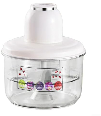 Pelapatate elettrico automatico per frutta e verdura, parti staccabili, controllo one-touch, batteria ricaricabile (bianco)