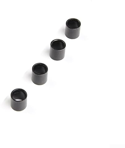 Rackumic Set di distanziali per cuscinetti per scooter, skateboard, pattini in linea, quad, lunghezza 10 mm, diametro interno 8 mm, assi in lega di acciaio tra i cuscinetti 608, adatti per monopattini