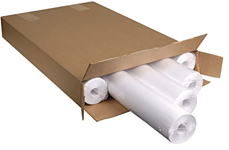 Exacompta - 36651E - Pack de 5 recambios de papel para rotafolios - papel offset blanco superior 70 g/m2-50 hojas lisas microperforadas - formato 65 x 100 cm - certificado FSC
