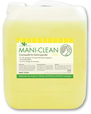 KK Mani-Clean Citro | Cremeseife | Seife | Handwaschseife | 10 Liter Kanister
