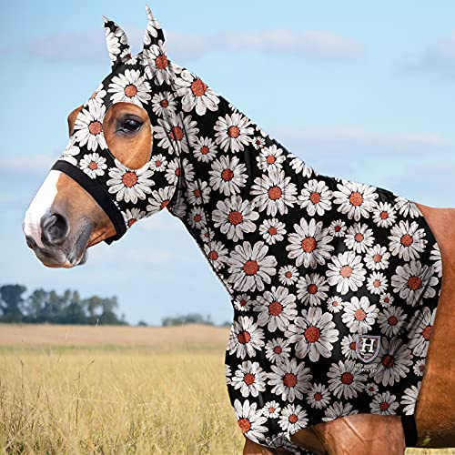 Harrison Howard Cavallo Stretch Head Hood con Zipper Daisy