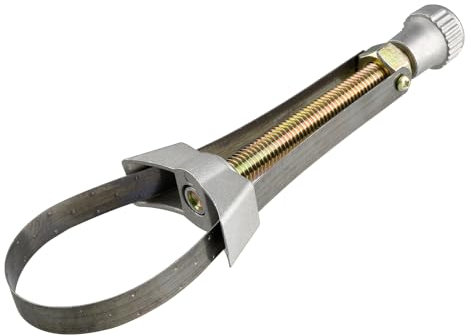 Vanyibro Jeu de clés à filtre à huile, outil réglable pour entretien de moto, camion et tondeuse à gazon