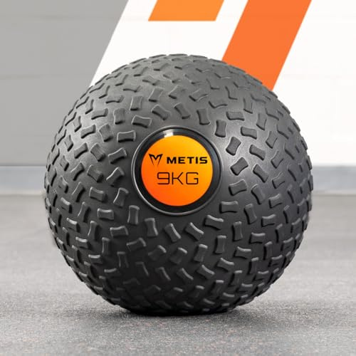 METIS Fitness Slambollar [3 kg - 30 kg] | Bygg styrka och förbättra fitness med studsbeständiga slambollar - finns individuellt eller som ett set (9 kg)