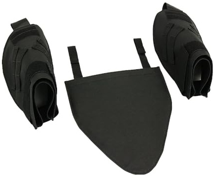 Taktiskt paintball-skyddsset, 2 triangelformade epauletter + 1 grenkudde, utrustning för träningstävling utomhus