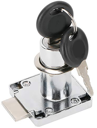 RASTKY Lucchetto per Cassetti da 3 Pezzi/set con Chiavi per Armadietti, Guardaroba, Cassette Postali e Portagioie - Accessorio Hardware in Lega di ZincoSicurezza Avanzata