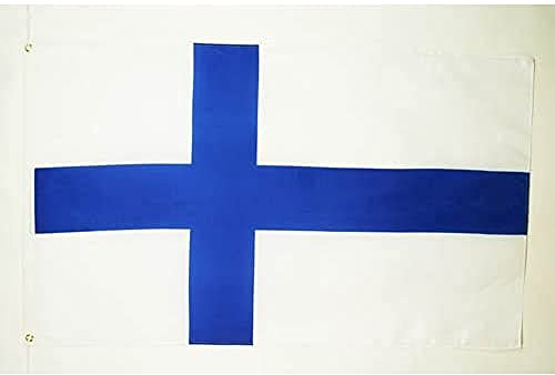 AZ FLAG - Flagge Finnland - 150x90 cm - Finnische Fahne 90 x 150 Cm Feiner Polyester - Flaggen