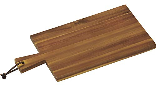 KESPER 28191-Tagliere, 35 x 18 x 1,5 cm, Colore: Marrone, Acacia, 35 x 18 x 1.5 cm