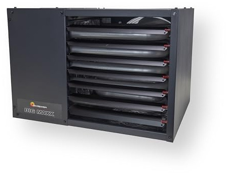 Mr. Heater F260560 Big Maxx MHU80NG Natural Gas Unit Heater, 80,000 BTU, Black