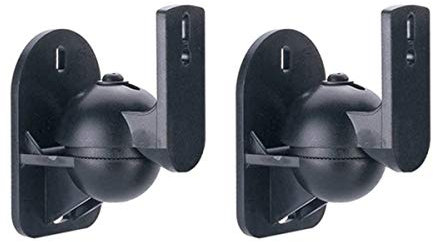 G-VO Universal Lautsprecher Halterungen/Halterung, Schwarz