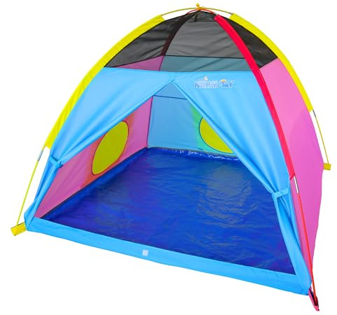 NARMAY Play Tent Easy Joy Dome Tent for Kids Indoor/Outdoor Fun - 60 x 60 x 44 inch