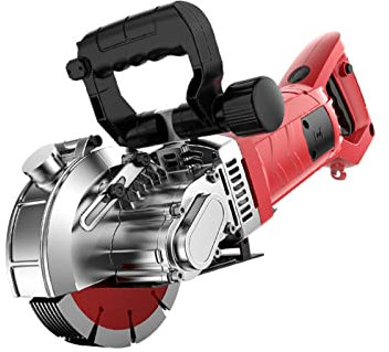 Coupe-béton, Machine à presser Machine unique Formation de la poussière d'installation de l'hydroélectricité de la poussière Machine de découpe automatique de canalisations murales(5800W 2)