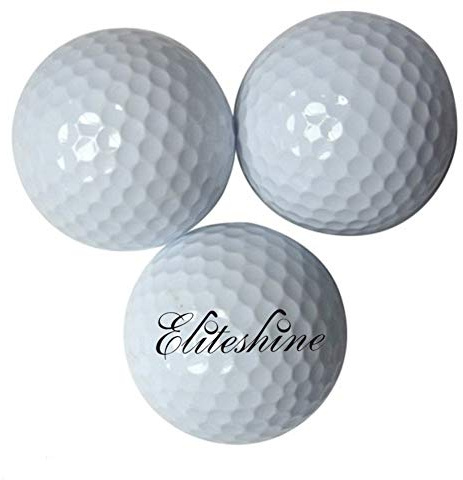 Eliteshine 15-delat paket flytande golfbollar räckvidd golfbollar övning golfbollar