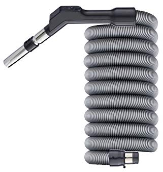 Schlauch für Zentralstaubsauger mit Komfort-Griff, Ersatzteil für div. Anbieter Länge 7,5m