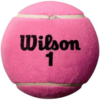 Wilson Jumbo-Tennisball, Rolland Garros, 5 Zoll, Rosa, WRT1416PD