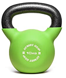 Xenios USA Fitness - Pesa rusa de 10 kg, unisex, para adultos, verde, 10 kg