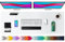 Aothia Schreibtischunterlage,PU-Leder-Schreibtischmatte,Mauspad,Rutschfester Schreibtischschutz,wasserdichter Schreibtisch-Schreibblock für Büro und Zuhause(122x43cm,Off-White)