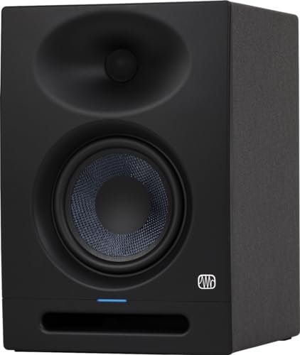 PreSonus Eris Studio 5, 5.25 inch 2-Way Active Studio Monitor with EBM Waveguide, Sound Fidelity with Precise Controls and Flexible Connectivity
