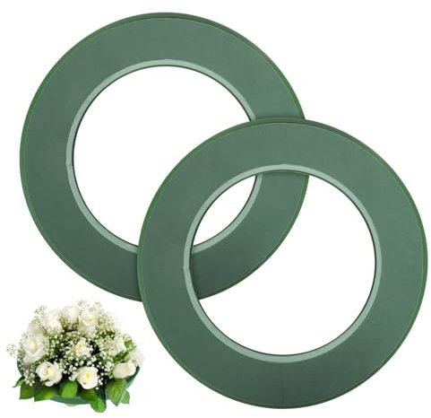 TOYANDONA Suction Cup Florist Supplies Artificial Floral Arranging Mud Wed Foam Wet Shape Base Blocks Floral Arrangements Mud Oasis Arrangement Mud Decoration Faux Flower Mud Green