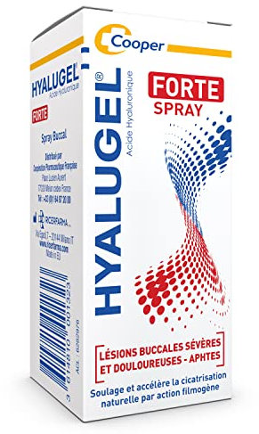 HYALUGEL - Spray Buccal - Piaghe gravi e dolorose - Afti - Acido Ialuronico - Spray - 8 ml