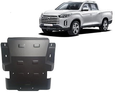 Scut Protection Protección metálica bajo motor compatible con SsangYong Musso Grand - (2018-2025)