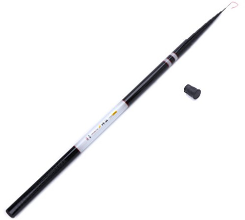 Ocobudbxw Canna da Pesca 3.6-7.2m Canna in Fibra di Vetro Ultra Leggera Carpa Telescopica Attrezzatura Esterna