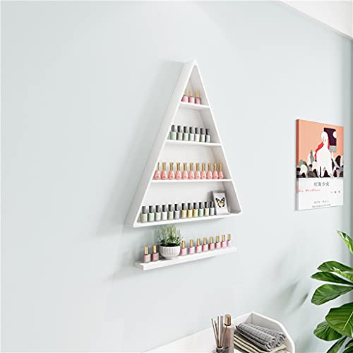 YBKEWASP Nagellack-Regal, Nagellack, 4-stöckig, Metall-Nagellack-Aufbewahrungsbox, Kosmetik-Aufbewahrungsbox