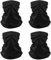 Awumbuk Halstuch Herren & Damen 4er Pack – Multifunktionstuch Unisex Nahtlose Bandanas, Sport & Motorrad | Atmungsaktiv, Winddicht, Sonnenschutz | Outdoor Arbeit Radfahren Laufen