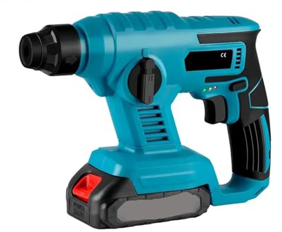 Trapano a percussione portatile a batteria da 1000 W, 3600 giri/min, 8600 ipm, utensili elettrici for perforazione del calcestruzzo(Without Battery)