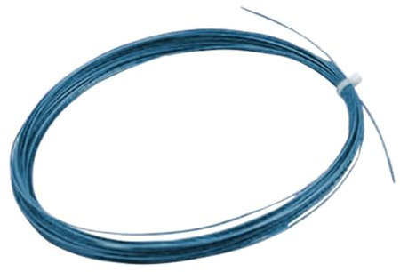 Schlägersaite, 0,7 mm/22 GA, hohe Flexibilität, Badmintonsaite, Nylondraht, Reparaturschnur für Badmintonschläger, 10 m für Training