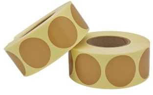 Shooting Plasters Brown/Beige 30 mm x 1000 Pieces | IPSC Targets | Adhesive Dots with High Adhesion | Waterproof (4)