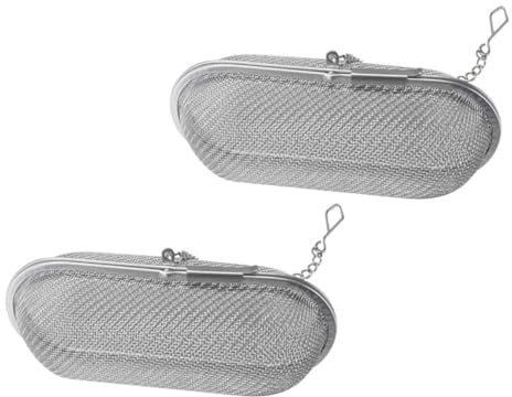 TOPPERFUN 2piezas Colador De Té Infusor De Té De Acero Inoxidable y Especias Para Cocina