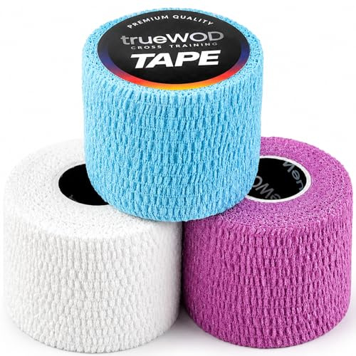 trueWOD Tape Crossfit Adhesivo Cinta Dedos Esparadrapo Deportivo Hook Grip