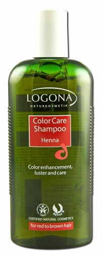 Logona Kleurshampoo rood bruin bio henna