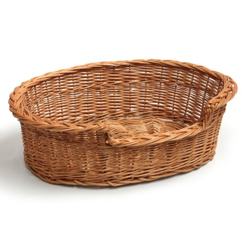 Prestige Wicker Pet Bed Basket, 55 cm