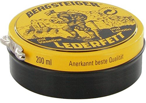 Bergsteiger Graisse d'entretien pour cuir Noir 100 ml