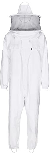Exner 615 - Tuta da apicoltore, articolo 100% cotone (apicolore) bianco XXXXL