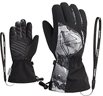 Ziener barn Laval skidhandskar/vintersport | vattentät, extra varm, ull