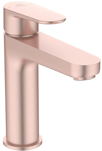 Ideal Standard - Cerafine O, Mitigeur monocommande pour lavabo, bouche de distribution fixe, Rosé