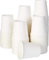 NOVEO 100/300/500/1000/2000/3000 Gobelets en carton pour boissons froides ou chaudes, 200 ml, 7OZ, Blanc jetables (150)