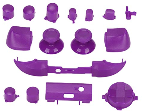 TOPINCN Kit D'accessoires pour Poignée de Jeu pour Série X, Remplacement Complet des Boutons pour un Jeu amélioré, adapté aux Utilisateurs de la Série S, Matériau ABS (PURPLE)