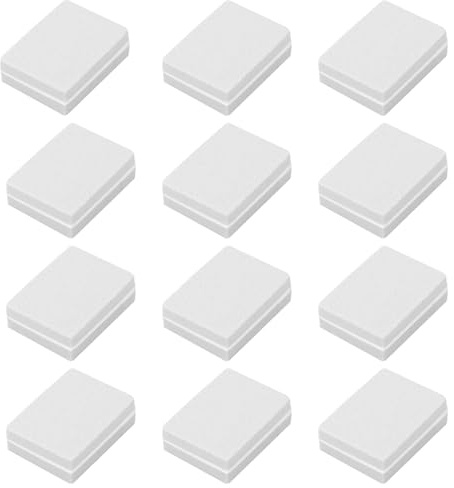 HOMSFOU Blocchi per Unghie Mini in Spugna Eva 40 Pezzi, Doppia Funzione Levigatura e Lucidatura, Strumento Manicure Efficiente per Uso a Casa e Salone