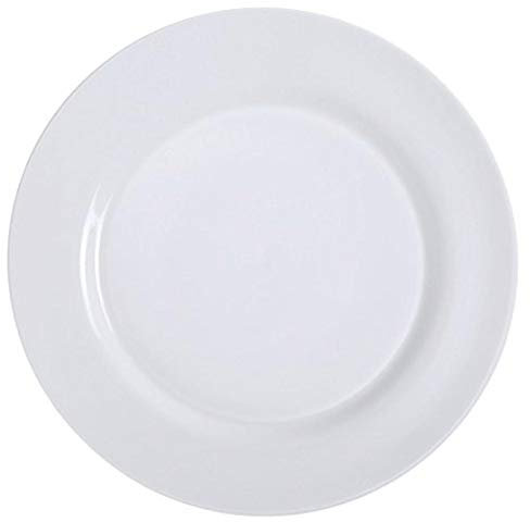 Yanco PS-6 Lot de 36 assiettes à pain en porcelaine Blanc 15,9 cm de diamètre