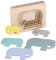 Kindsgut Tierpuzzle, Lagenpuzzle, Motorikspielzeug aus Holz, praktische Größe für zuhause und unterwegs, Elefant