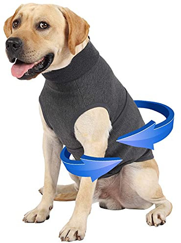 Hunde-Angstjacke, Hundemantel, Hunde-Angstweste, Sicherheitsweste, Mantel, Angstshirt für Hunde, Angstjacke für Hunde, Beruhigungsweste für kleine, mittelgroße und große Hunde (XS)