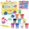 Toyland® Cocomelon Mega Dough Bus-Set - Machen, Formen und mischen! Enthält 10 Töpfe mit Teig - Cocomelon Toys