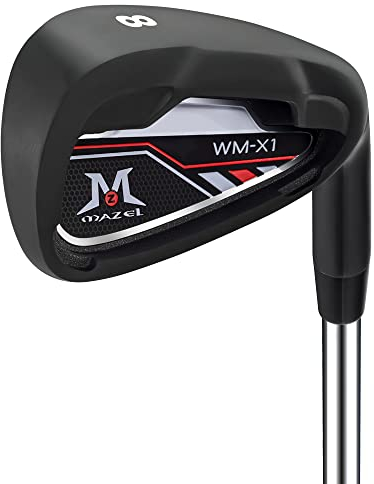 MAZEL Golf Iron for Men 1,2,3,4,5,6,7,8,9, P, S, Right Hand Single Golf Club Iron CNC Milled Face, Precise Direction