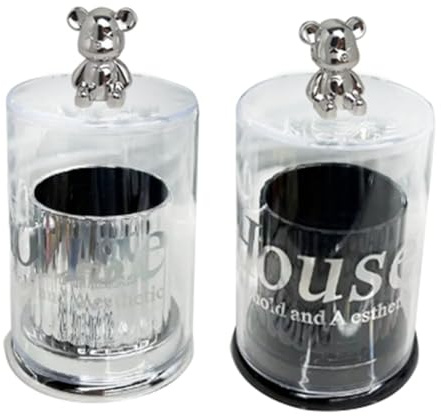 Rordigo Caja Palillero, Juego de Caja de Almacenamiento, Soporte para Palillos de Dientes, Dispensador de Palillos de Dientes, Dispositivos de Almacenamiento de Cocina